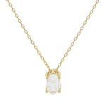 Colar-com-zirconia-oval