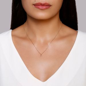Colar Delicado com Zircônia