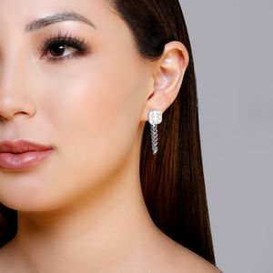 Ear jacket trabalhado em zircônia
