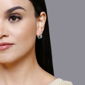 Mini Argola com Coração