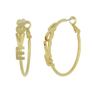 Argola "Love"