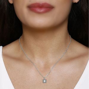 Colar com base lisa trabalhada em zircônia