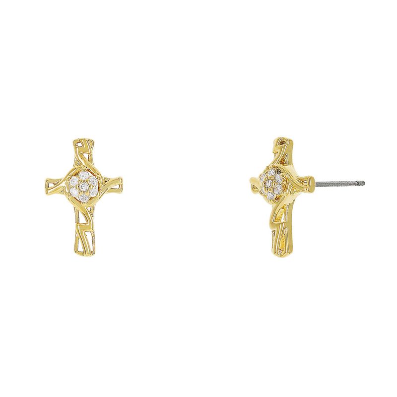Brinco-crucifixo