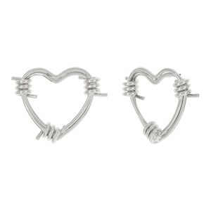 Brinco Coração de Arame