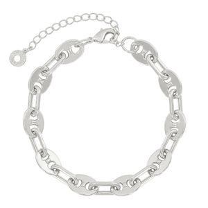 Pulseira de elos trabalhada