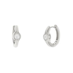 Mini argola em zircônia