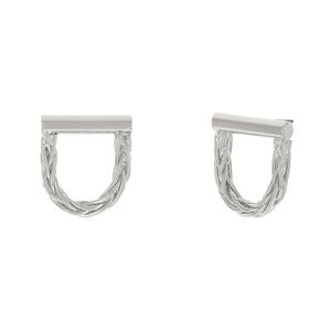 Brinco Casual Entrelaçado
