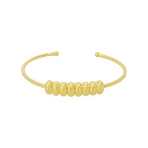 Pulseira com Detalhes Lisos
