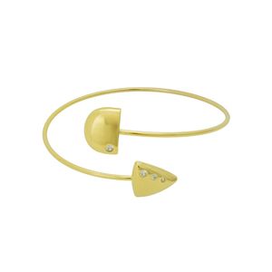 Pulseira Rígida com Zircônias