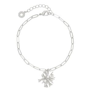 Pulseira com pingente trabalhado