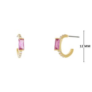 Mini Argola com Zircônias