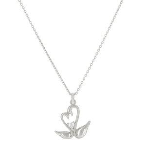 Colar com Pingente de Cisnes