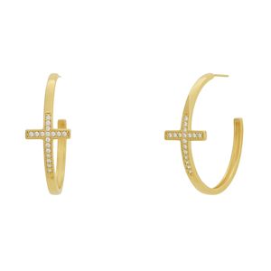 Argola com Crucifixo