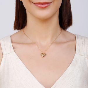 Colar com Pingente de Coração