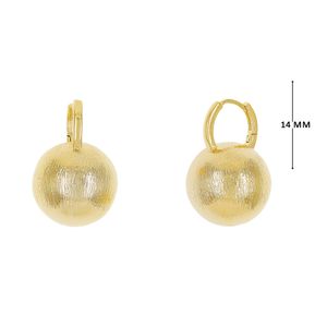 Mini argola com esfera