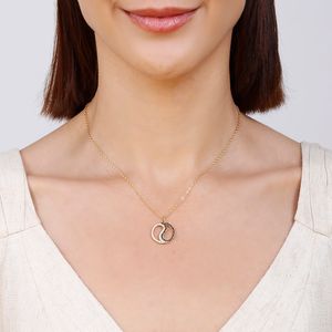 Colar com Pingente "Yin Yang"