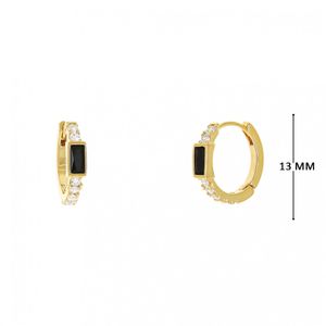 Mini Argola com Zircônias