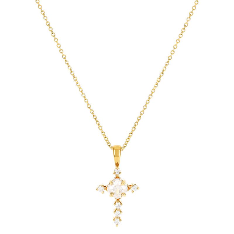 Colar-com-pingente-de-crucifixo-
