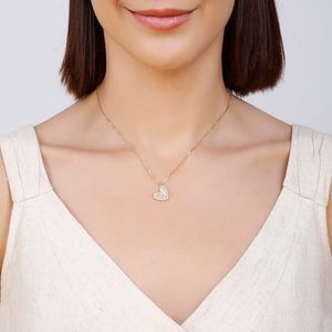 Colar com Pingente de Coração
