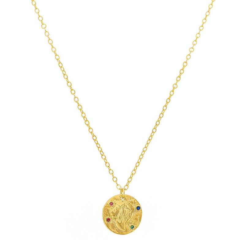 Colar-com-pingente-de-signo-leao-
