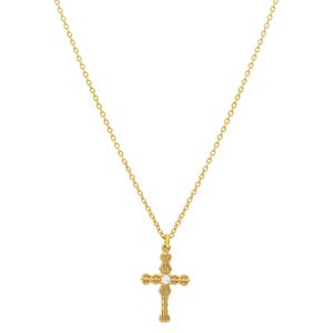 Colar com Pingente de Crucifixo