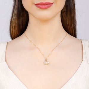 Colar com Pingente de Cisne
