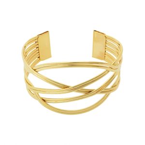 Maxi pulseira entrelaçada