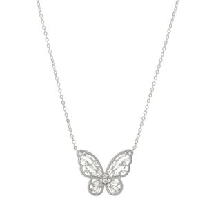 Colar com borboleta