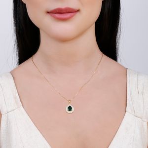 Colar com Pingente Gota