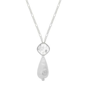 Colar com Pingente de Strass