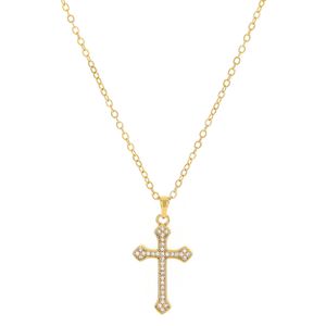 Colar com Pingente de Crucifixo