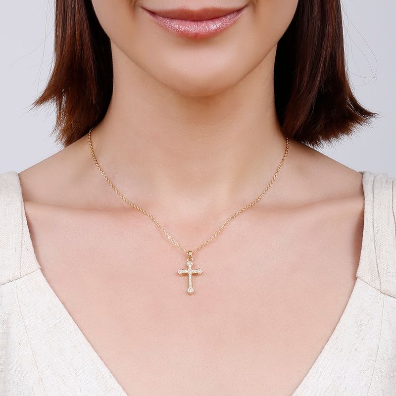 Colar-com-Pingente-de-Crucifixo-