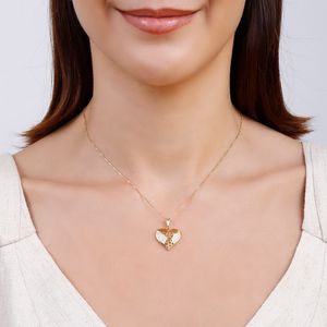 Colar com Pingente de Coração