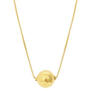 Colar com esfera