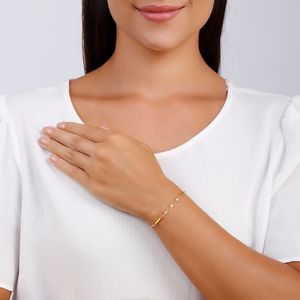 Pulseira com zircônias