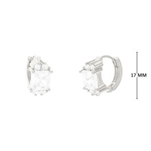 Mini Argola com Zircônias