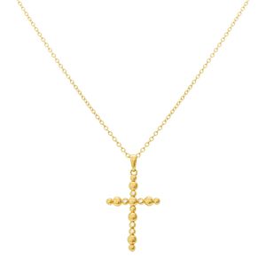 Colar com Pingente de Crucifixo