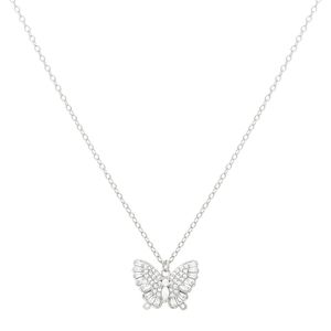 Colar com Pingente de Borboleta