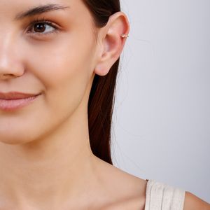Piercing Fake com Zircônias