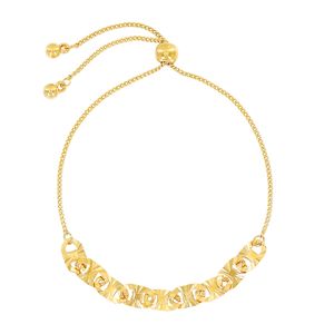 Pulseira com Elos Trabalhados