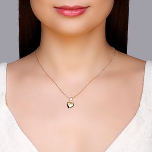 Colar com Pingente de Coração