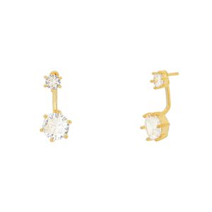 Ear Jacket com Pontos de Luz