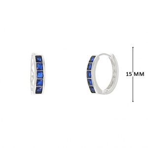 Mini Argola com Zircônias