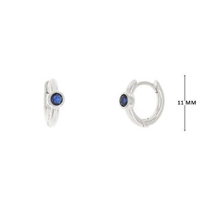 Mini Argola com Zircônia