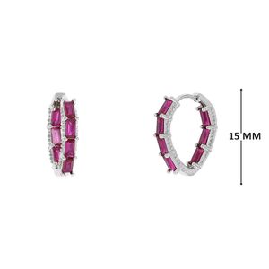 Mini Argola com Zircônias