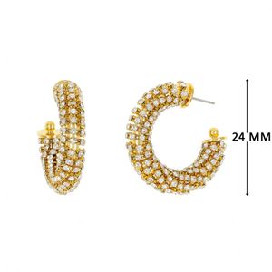 Argola em Strass