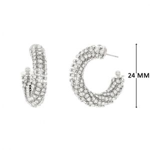 Argola em Strass
