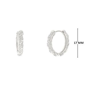 Mini Argola com Zircônias