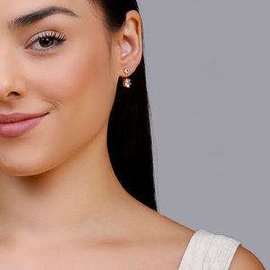 Ear Jacket com Pontos de Luz
