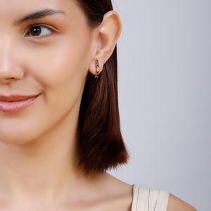 Ear Hook com Zircônias